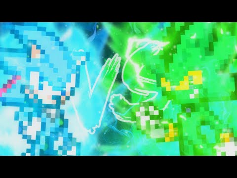 SUPER SHADIC BLUE VS. CHAOS NAZO - SPRITE ANIMATION