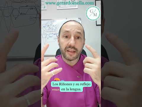 El reflejo del Riñón la lengua.  #acupuntura #medicinachina #mtc #energia #medicinatradicionalchina