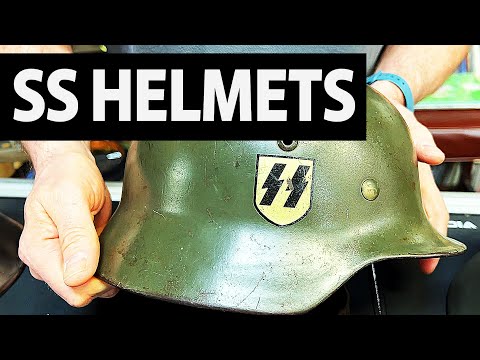 Rare SS Helmets: A Detailed Look at the Design of these Military Collectible Third Reich Head Gear