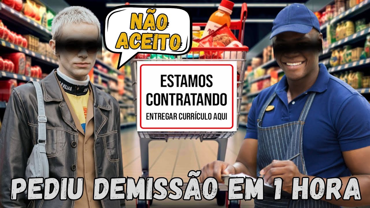 A GERAÇÃO QUE NÃO ACEITA SER ESCRAVOS DE SUPERMERCADOS!