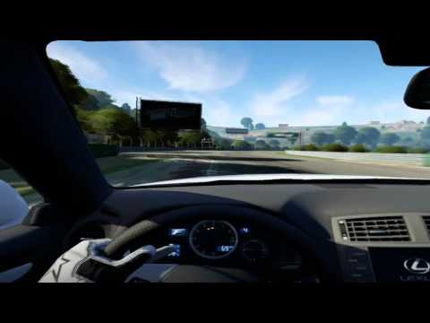 NFS Shift 2 - Lexus - G27 - Gameplay