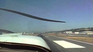 Departing Boeing Field, Seattle