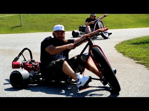Funny car videos - Trike Drifting