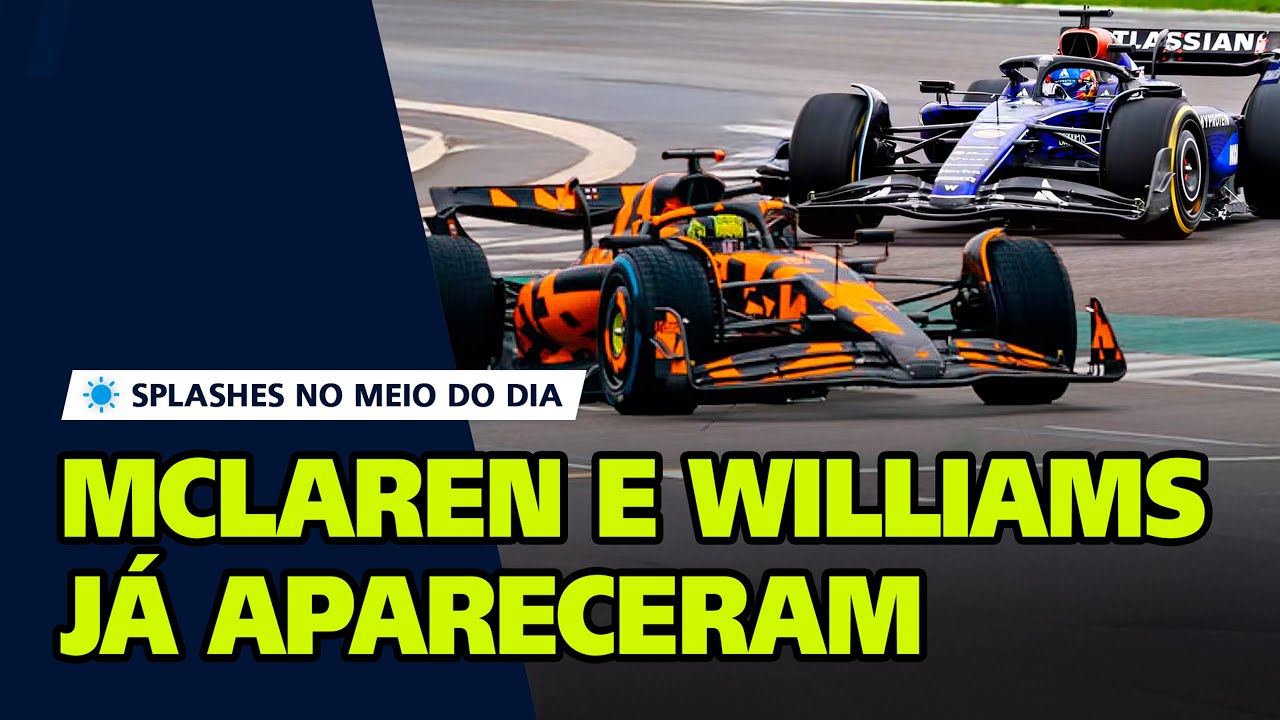 McLaren e Williams Preparam-se para a Batalha na Pista de Silverstone