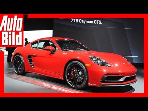 Porsche 718 Cayman / Boxster GTS (LA 2017) Details/Sitzprobe/LA Auto Show