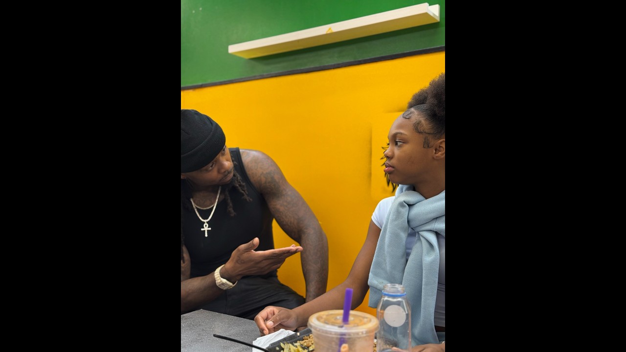 When D has a heart to heart with his daughter!
