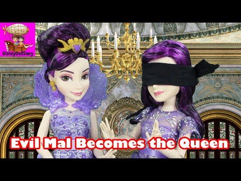 Evil Mal Becomes the Queen - Part 1 - Mal is the Queen Series Descendants Disney