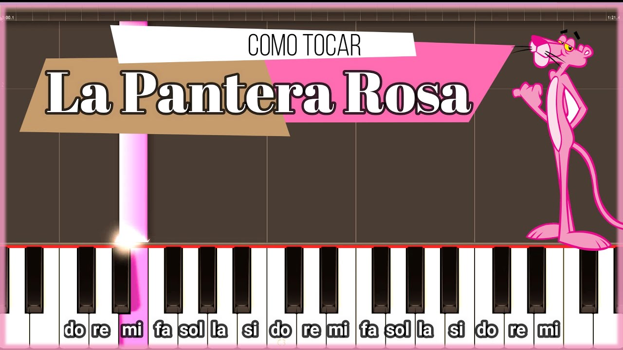 La Pantera Rosa | Piano Fácil | Partitura gratis!
