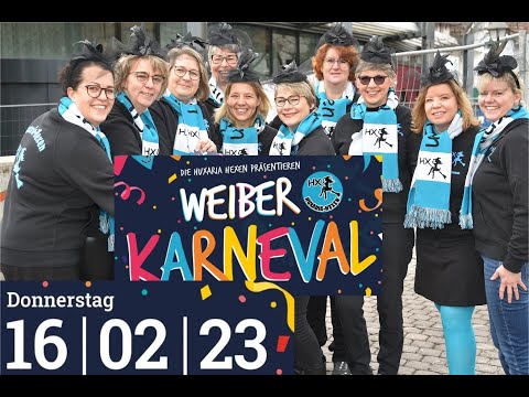 Huxaria Hexen laden ein zum Weiberkarneval 2023 in die Höxteraner Stadthalle - Sei dabei!