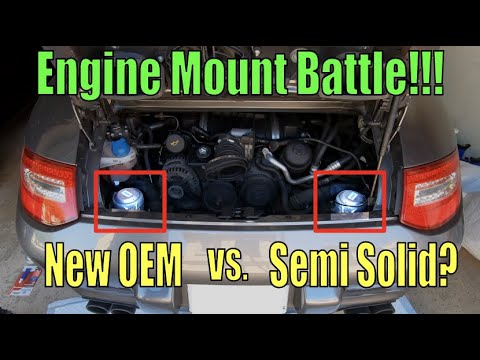 Are Semi Solid Engine Mounts Better than Stock? Test Review on My Porsche 911 (997)