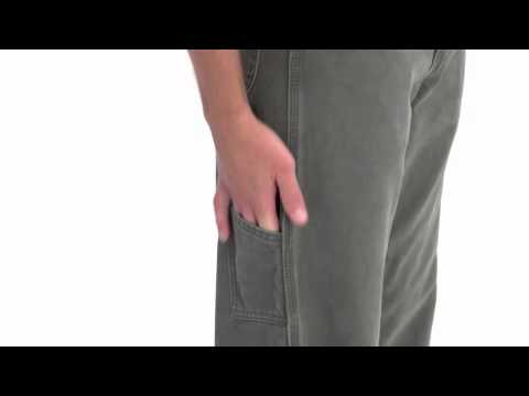 relaxed fit straight leg carpenter duck jeans
