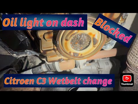 CITROEN C3 1.2 PSA PURETECH WETBELT ONLY 38K MILES TIMING BELT CHANGE OIL LIGHT ON DASH