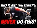 NEVER Do THIS Arm Exercise! (INSTEAD DO THIS!)