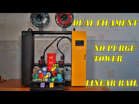 Kywoo3d Tycoon IDEX - Linear Rail Dual Extruder 3D Printer