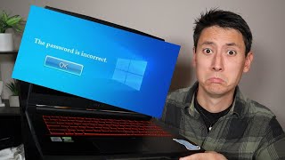 Windows Password Locked - Forgot Password - Cant Sign In - Password Bypass Fix