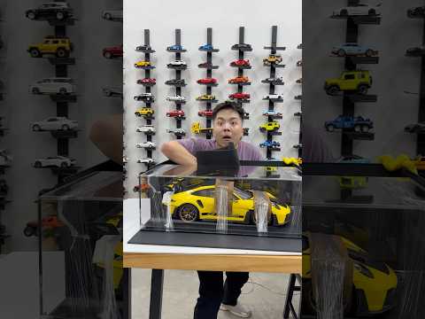 Unboxing 1/8 Porsche 911 GT3 RS Resin Diecast Model Car 🚗 With Only 20 Units in the World 🌎