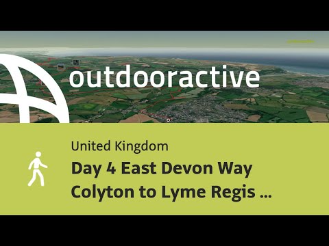 Day 4 East Devon Way Colyton to Lyme Regis August 2022