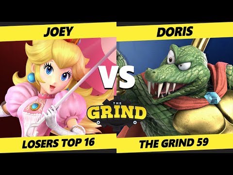Smash Ultimate Tournament - joey (Peach, Palutena) Vs. Doris (K Rool, Luigi) - The Grind 59 SSBU