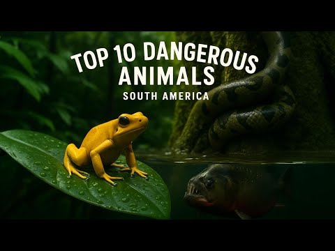 Top 10 Most Dangerous Animals in South America