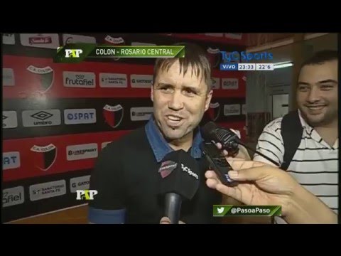 Colón 0 Rosario Central 3 en Paso a Paso