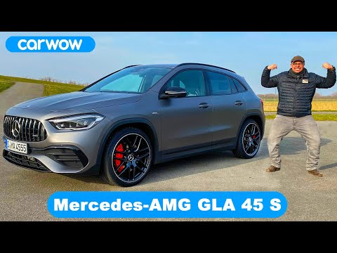 Mercedes-AMG GLA 45s 4matic+ (2021) - How awesome is 421 hp in this car? Review / Test