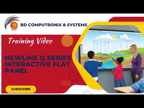 NewLine Qpro 65\" Interactive Flat Panel