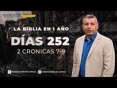 THE BIBLE IN ONE YEAR/DAY 252 2 Chronicles: 7-9