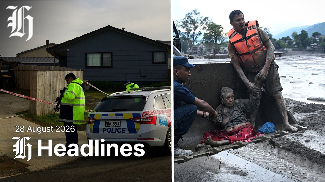 NZ Herald Afternoon Headlines | Friday, August 28, 2026