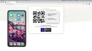 Register Smartphone with Web App
