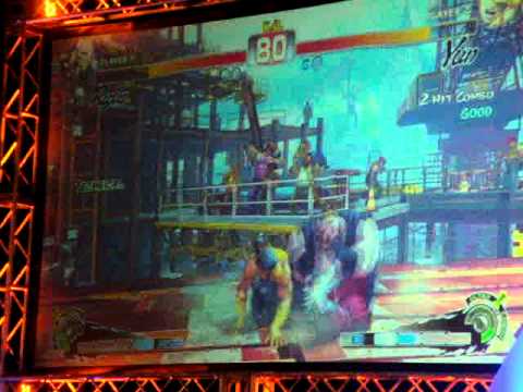 EVO 2011 Fan Perspective Video - SSFIV AE Day 1 - EG Justin Wong (RUF) vs. FubarDuck (YUN)