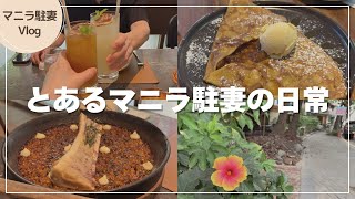 【マニラ生活】とある駐妻の日常|ゆるりと過ごす日常Vlog |結婚記念日ランチとか友だちと食べるクレープとか