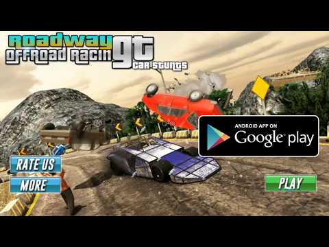 Roadway GT car stunts offroad racing Video