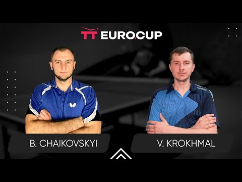 13:40 Bohdan Chaikovskyi - Vitalii Krokhmal 03.03.2024 TTEuro.Cup Ukraine Master.TABLE 4