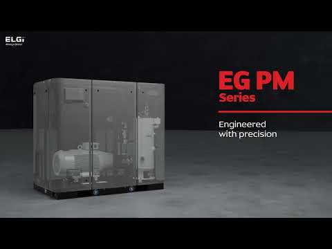 Save Up to 45% Energy with ELGi EG PM Range of Oil-lubricated Screw Air Compressors
