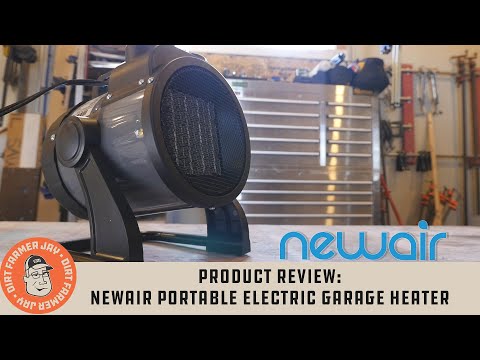 Product Review: Newair Portable Ceramic 120v Electric Garage Heater - NGH160GA00