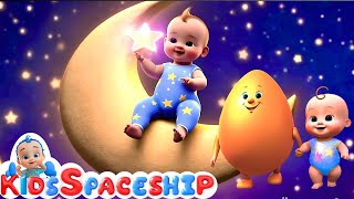 Humpty Dumpty Set on the Wall + Twinkle Twinkle Little Star | Kids Spaceship | Nursery Rhymes & Poem