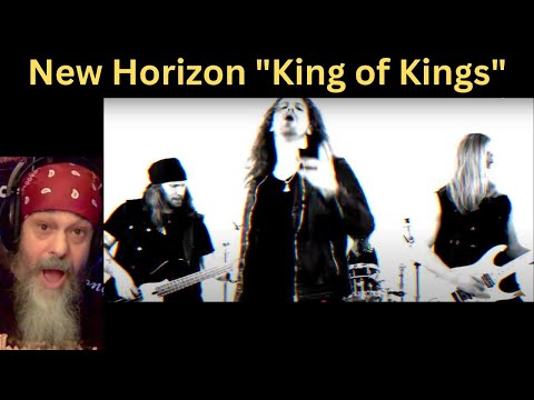 JUST AMAZING WOW! - Metal Dude - (REACTION) - New Horizon - "King of Kings" - Official Music Video