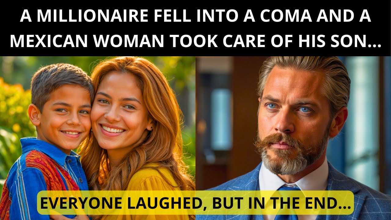 MILLIONAIRE FELL INTO A COMA, AND A MEXICAN WOMAN TOOK CARE OF HIS SON. EVERYONE LAUGHED, BUT...