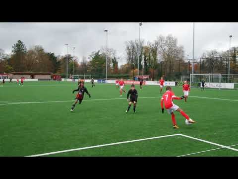 3e kwart Excelsior R'dam O12 - PSV Eindhoven O12 (25-11-2017);  Overall einduitslag: 10-15