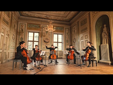 5 cellists play Rachmaninov - Prelude in G Minor (Op. 23 No. 5)