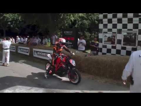 KTM 1290 SUPER DUKE R 'Beast' Prototype Fast Lap Goodwood Festival of Speed 2013