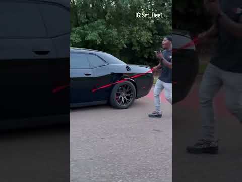 When you take the hellcat for a walk #automobile #car #racing #fun #performance #comedy #funny