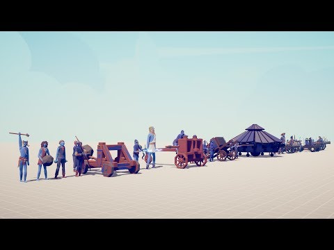 ALL RANGED UNIT vs EVERY UNIT - Totally Accurate Battle Simulator TABS