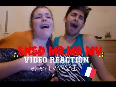 [ COMEBACK VIDEO ] Video reaction SNSD Mr.Mr FRENCH REACTION