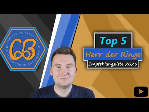 Top 5 Liste - Kooperative Spiele in der Welt des Herrn der Ringe - Empfehlungsliste 2025