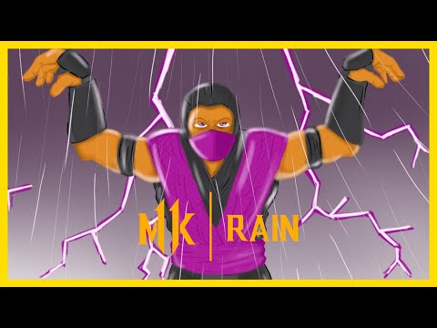 Drawing Rain from Mortal Kombat! (Thank you MK11)