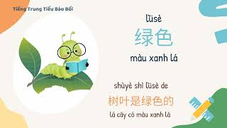 Từ vựng tiếng Trung MÀU SẮC 5 | Learn Colors in Mandarin | 颜色