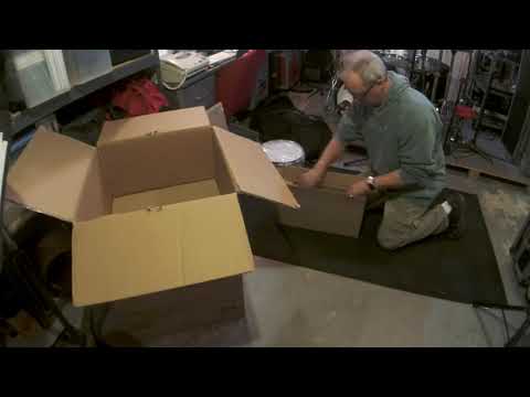 Yamaha Stage Custom Birch Bebop Kit in Natural Finish, Unboxing