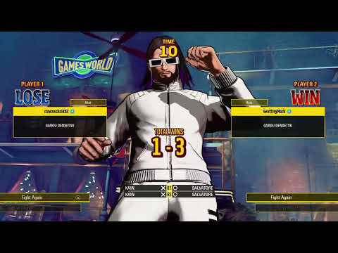 Rizwanshaikh27 Kain vs Geoffrey Salvatore Intense Duel! Kain vs Salvatore – Fatal Fury COTW. 