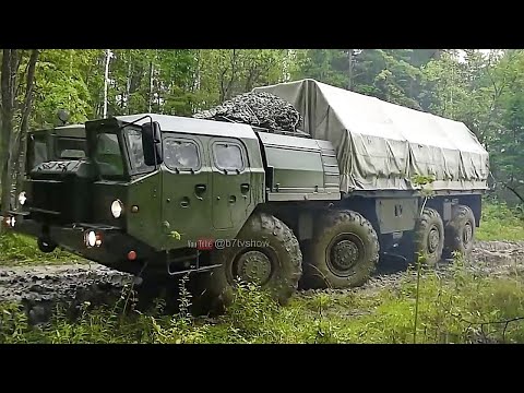 Kraz, Kamaz, MAZ, Ural🔥 Dangerous Extreme off road Driving Skills Russian Trucks